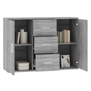 Sideboard Grau Sonoma 91x29,5x65 cm