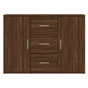 Sideboard Braun Eichen-Optik 91 cm