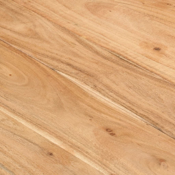 Schwarzer Esstisch Akazie Massivholz 180 cm