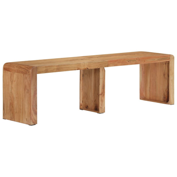 Massivholz Akazie Sitzbank 160 cm