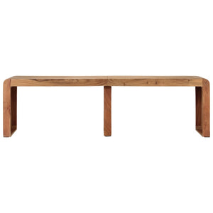 Massivholz Akazie Sitzbank 160 cm