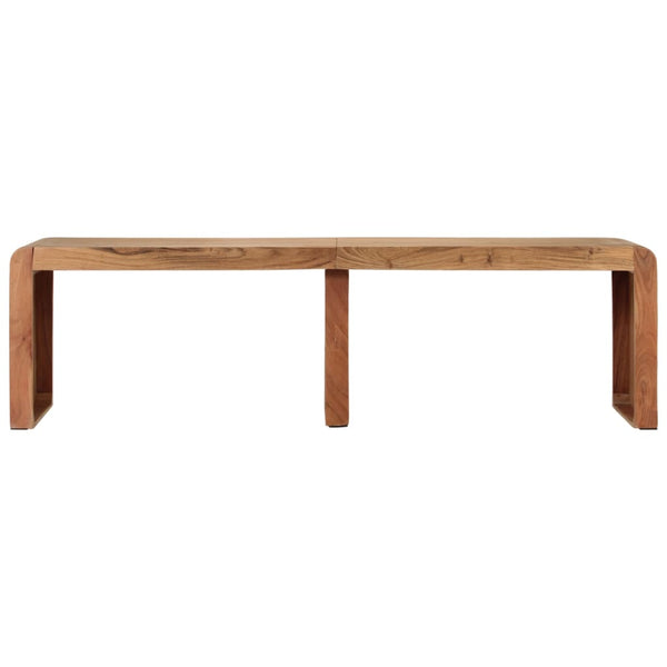 Massivholz Akazie Sitzbank 160 cm