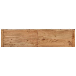 Massivholz Akazie Sitzbank 160 cm
