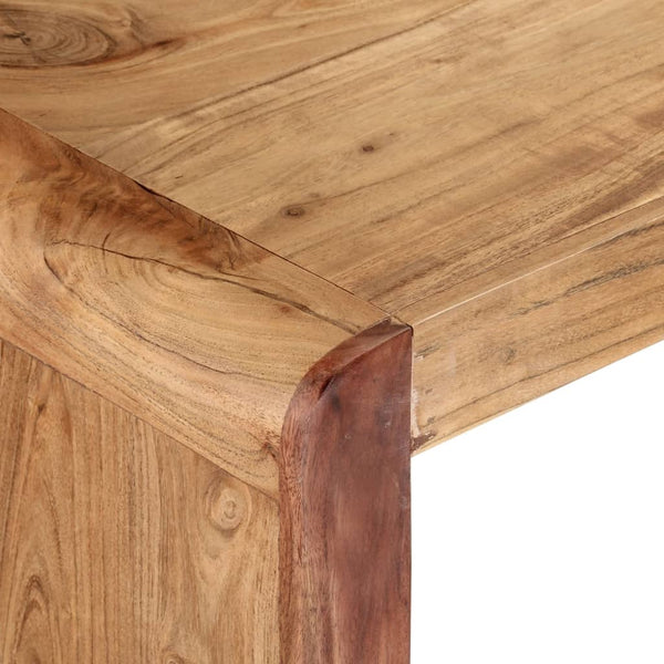 Massivholz Akazie Sitzbank 160 cm