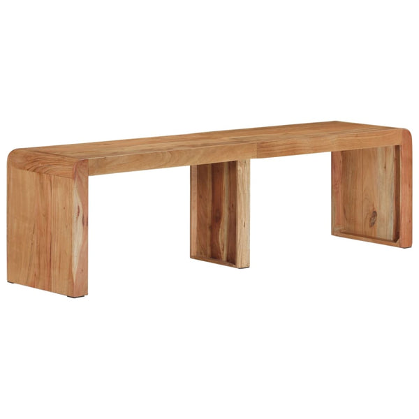 Massivholz Akazie Sitzbank 160 cm