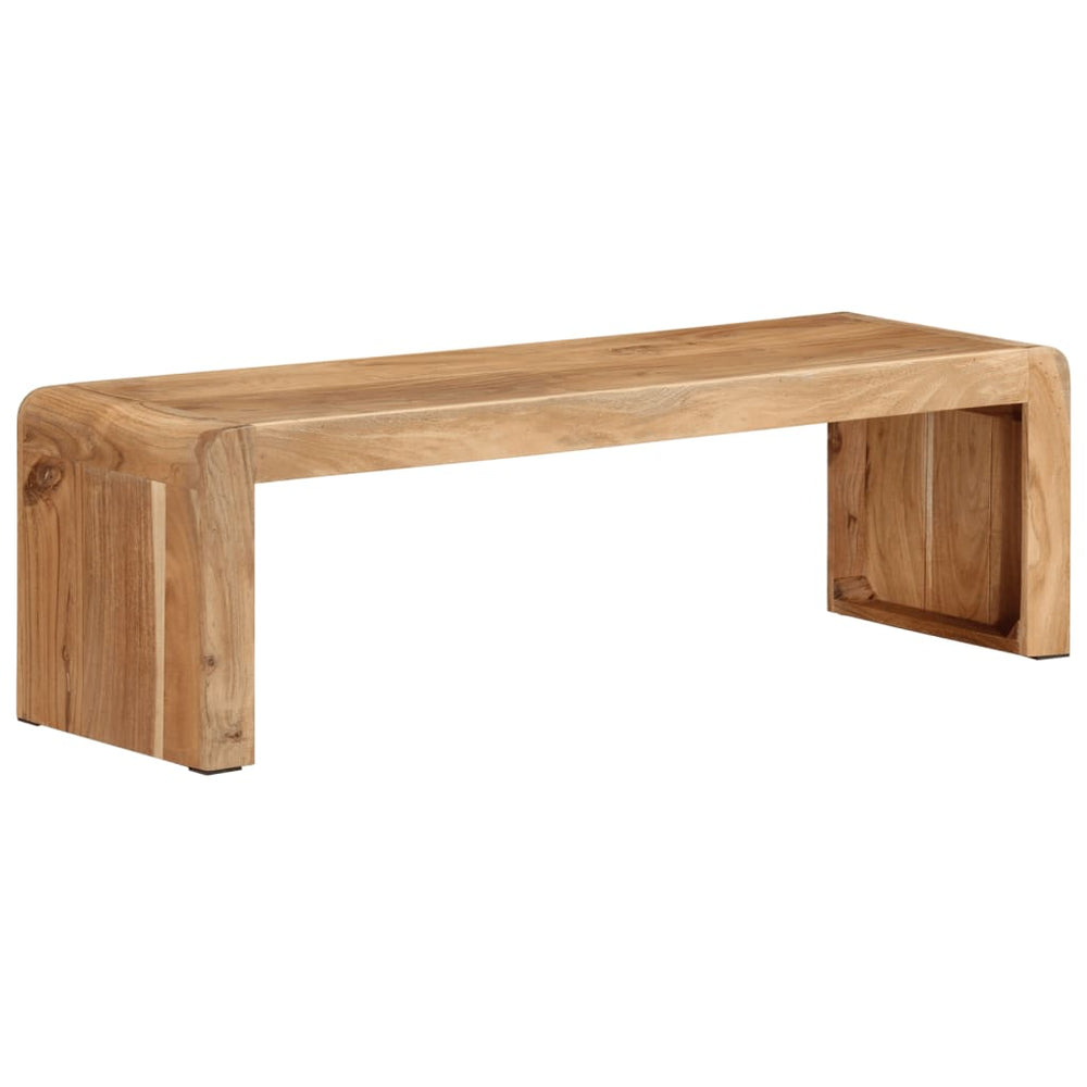 TV-Ständer Akazie Massivholz 110 cm