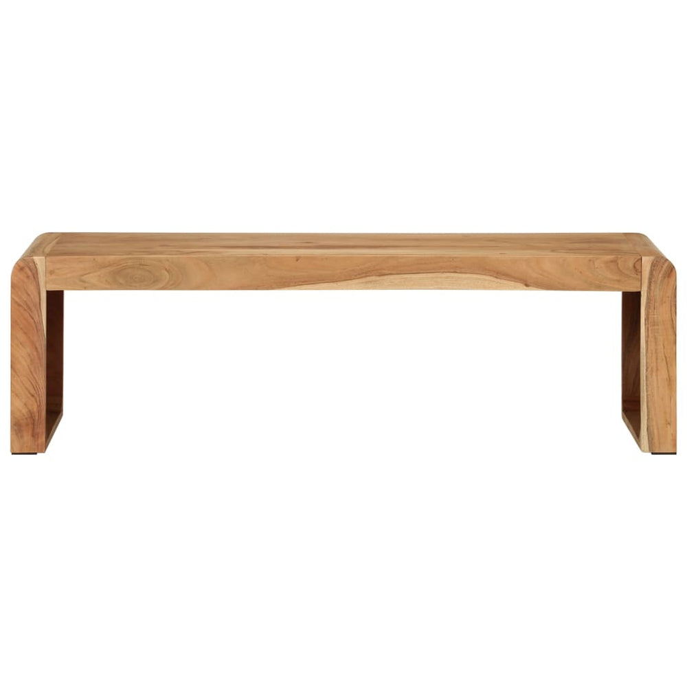 TV-Ständer Akazie Massivholz 110 cm