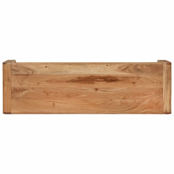 TV-Ständer Akazie Massivholz 110 cm