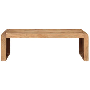 Akazie Couchtisch Massivholz 110x55 cm