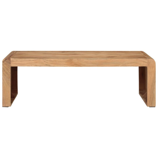 Akazie Couchtisch Massivholz 110x55 cm