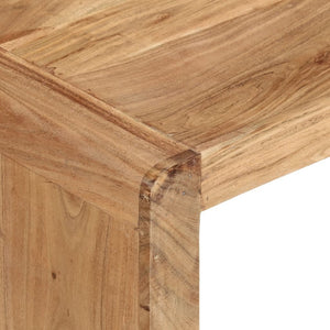 Akazie Couchtisch Massivholz 110x55 cm