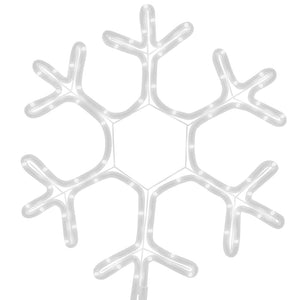 LED-Schneeflocken 3 Stk. Warmweiß 38x37 cm