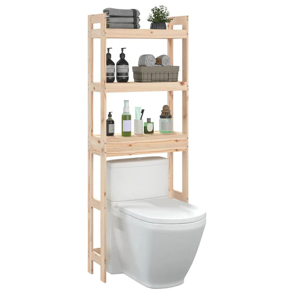 Toilettenregal Kiefer Massivholz 171cm