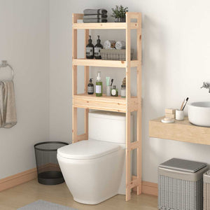 Toilettenregal Kiefer Massivholz 171cm