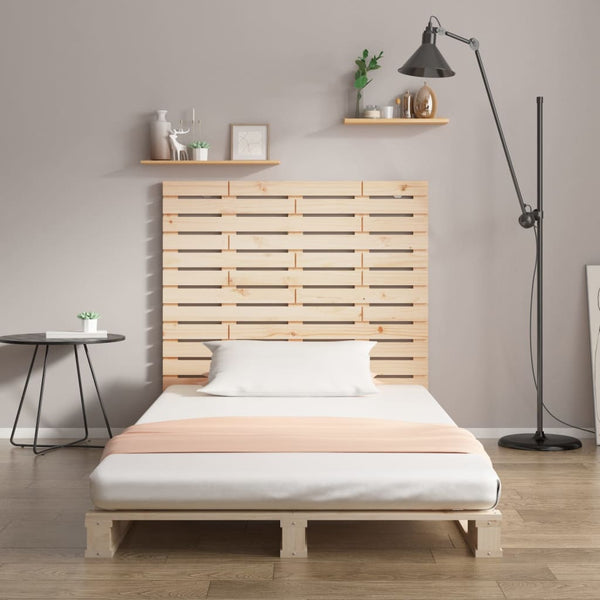 Wand Kopfteil 106cm Kiefer Massivholz