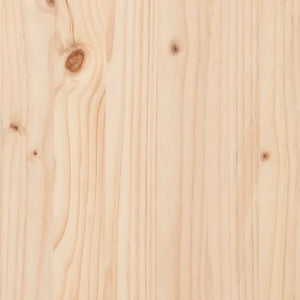 Wand Kopfteil 106cm Kiefer Massivholz