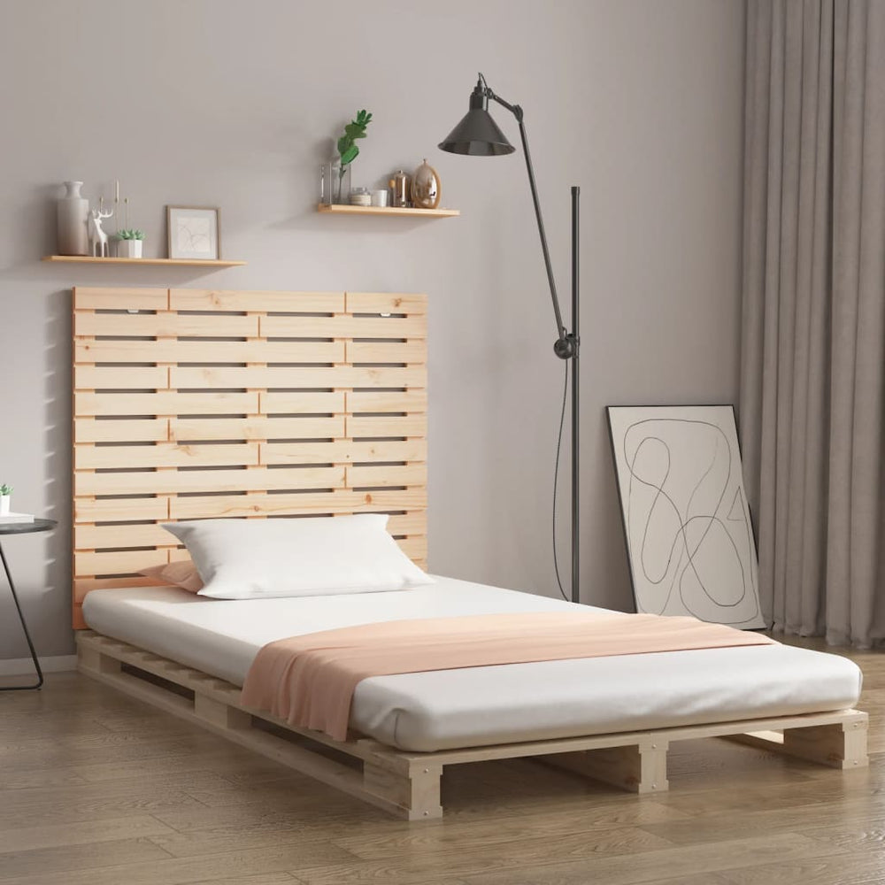 Wand Kopfteil 106cm Kiefer Massivholz