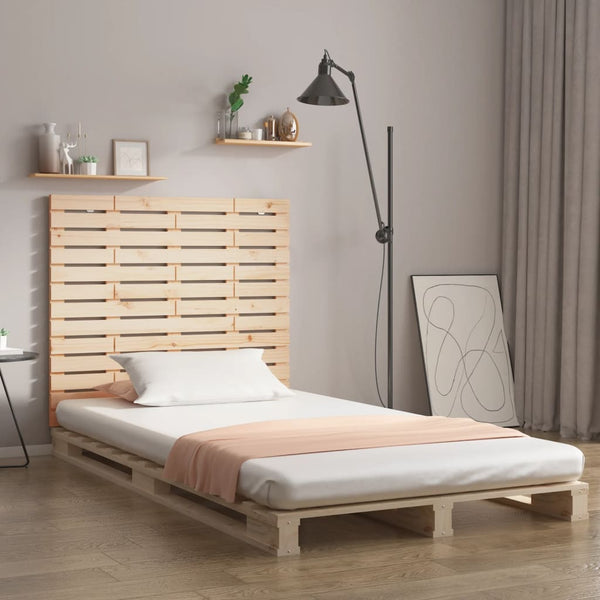 Wand Kopfteil 106cm Kiefer Massivholz