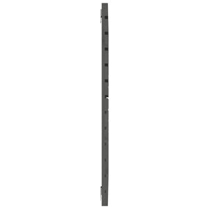 Graues Wand-Kopfteil aus Kiefernholz, 106 cm