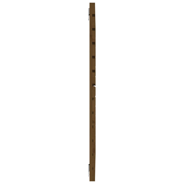 Wand Kopfteil Honigbraun 106cm Kiefer Massivholz
