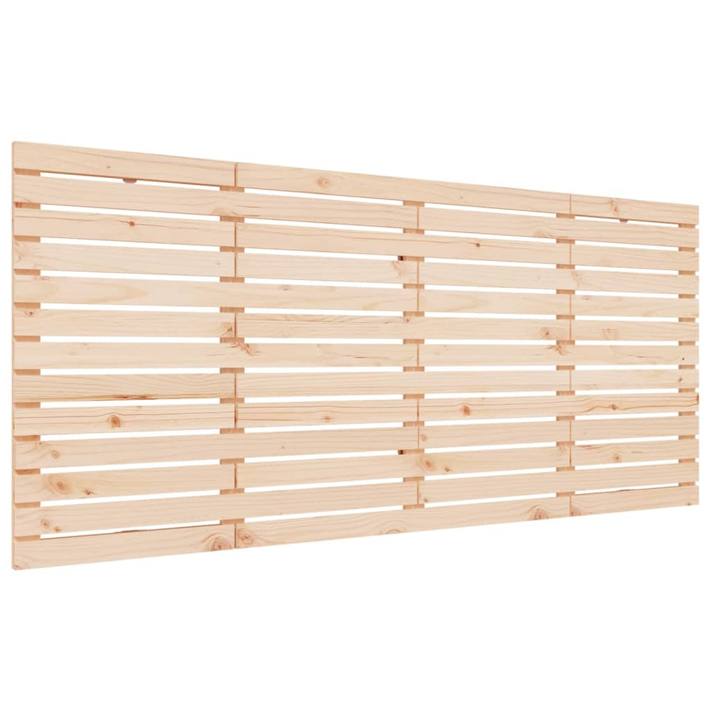 Wand Kopfteil 206cm Kiefer Massivholz