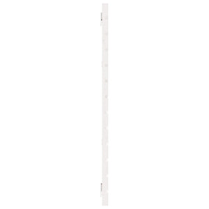 Wand Kopfteil Weiß 206cm Kiefer Massivholz