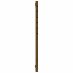 Wand Kopfteil Honigbraun Kiefer Massivholz 96cm
