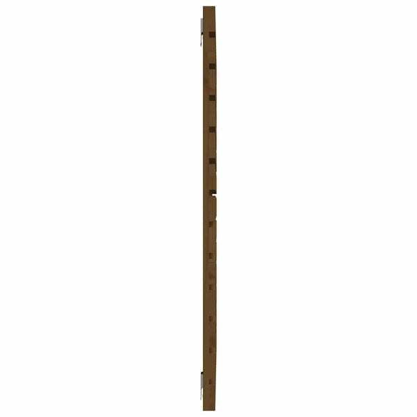 Wand Kopfteil Honigbraun Kiefer Massivholz 96cm