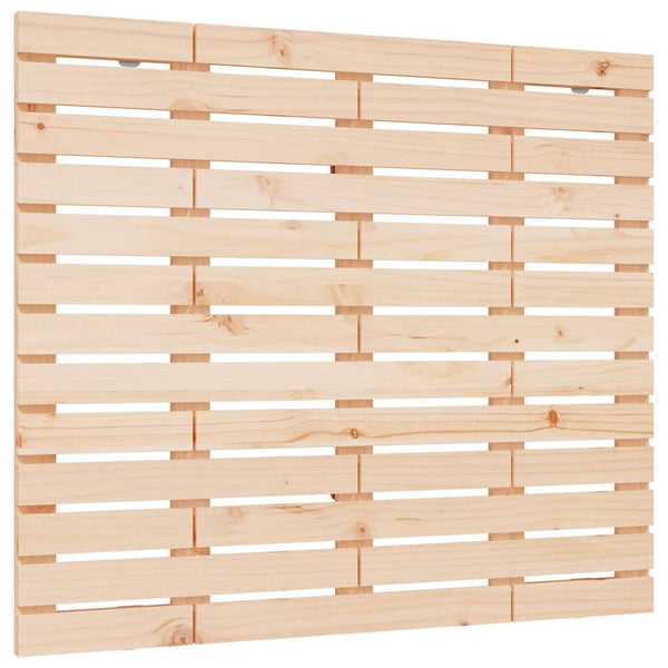 Wand Kopfteil Kiefer Massivholz 126cm