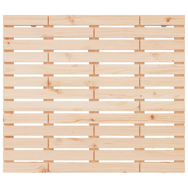 Wand Kopfteil Kiefer Massivholz 126cm
