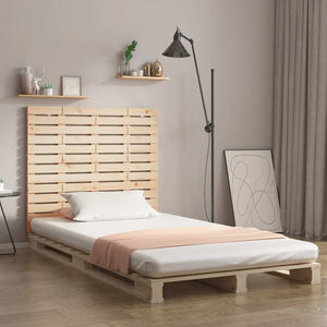 Wand Kopfteil Kiefer Massivholz 126cm