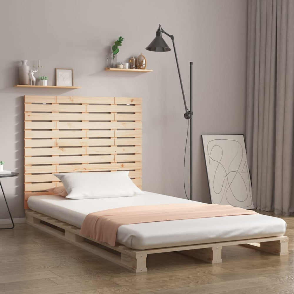 Wand Kopfteil 146cm Kiefer Massivholz