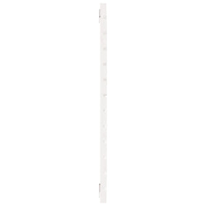 Wand Kopfteil Weiß Kiefer Massivholz 146cm