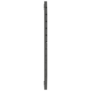 Graues Wand-Kopfteil 146cm Kiefer Massivholz