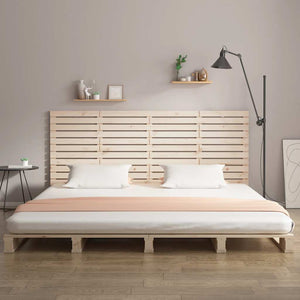 Wand Kopfteil 156cm Kiefer Massivholz