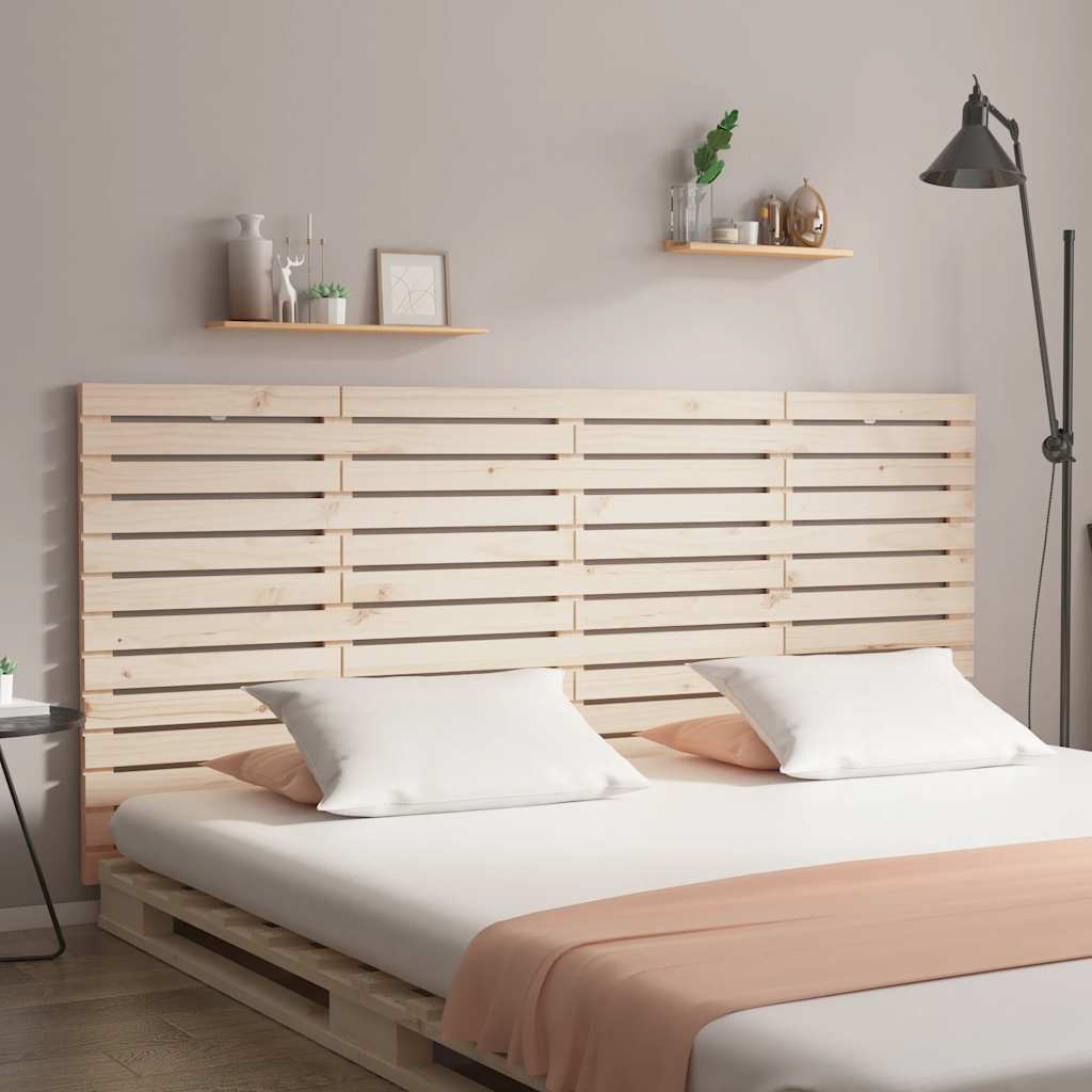 Wand Kopfteil 156cm Kiefer Massivholz