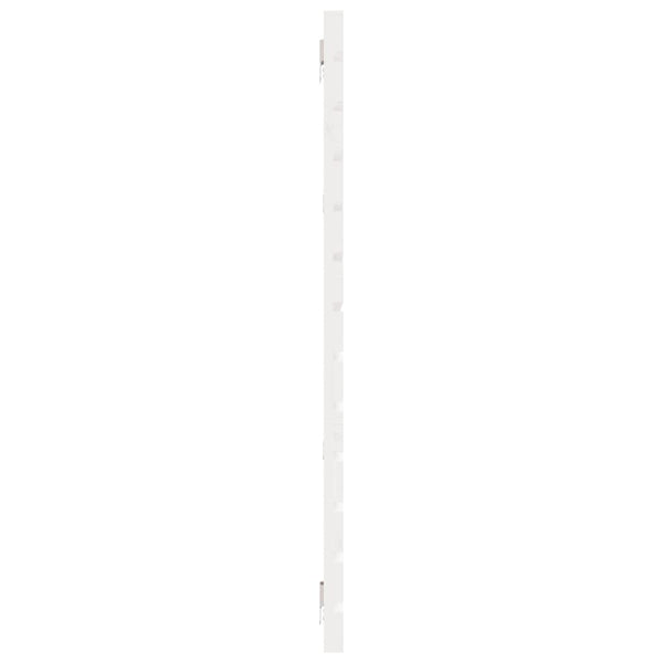 Wand Kopfteil Weiß 156cm Kiefer Massivholz
