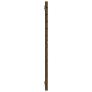 Wand Kopfteil Honigbraun 156cm Kiefer Massivholz