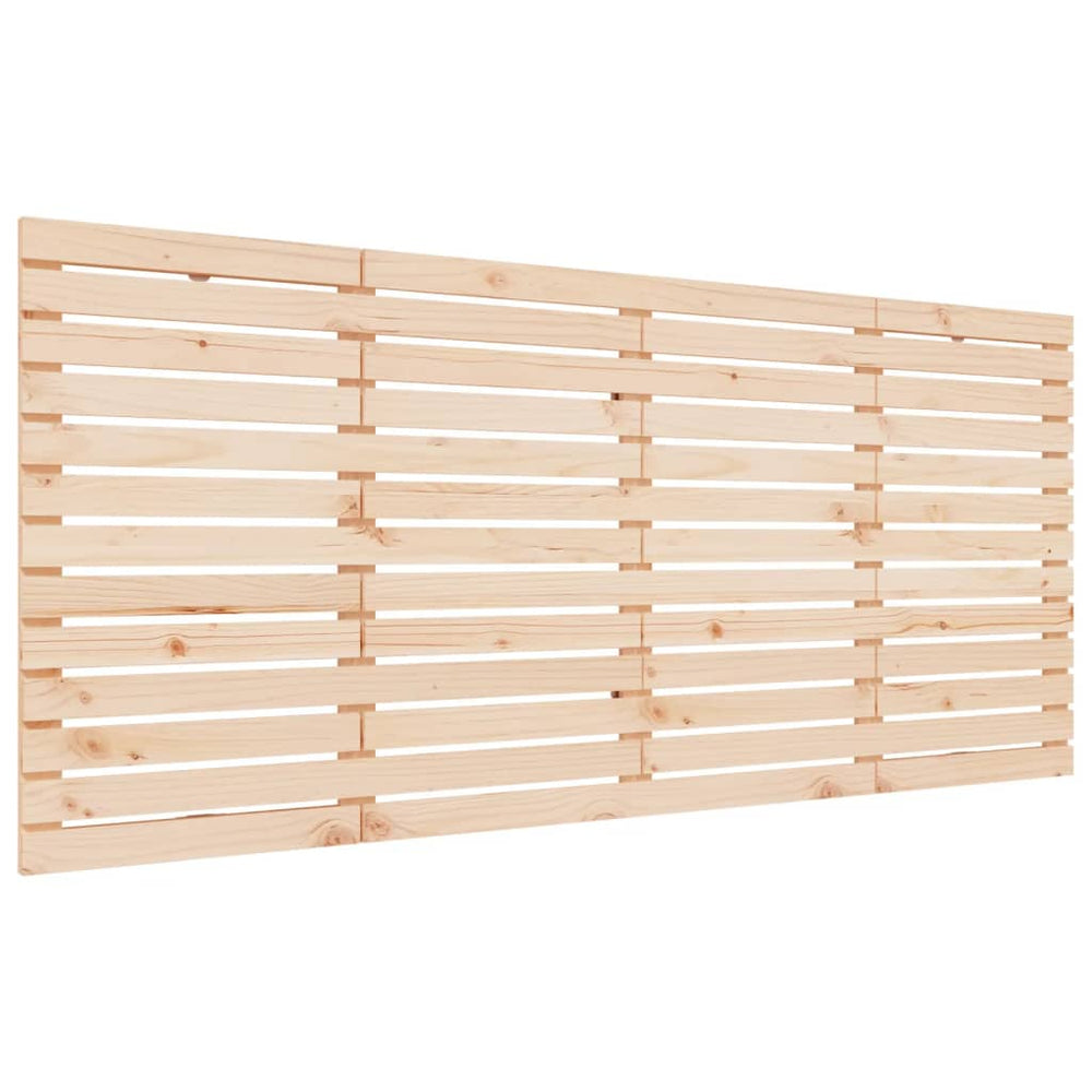 Wand Kopfteil 166cm Kiefer Massivholz