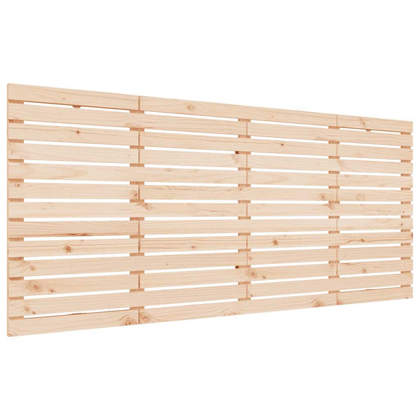 Wand Kopfteil 186 cm Kiefer Massivholz