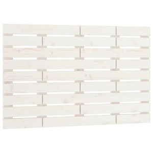 Wand Kopfteil Weiß 106cm Kiefer Massivholz