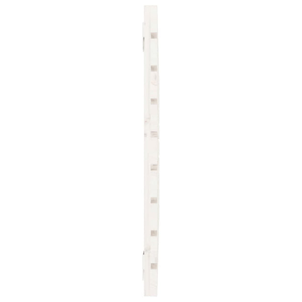 Wand Kopfteil Weiß 106cm Kiefer Massivholz