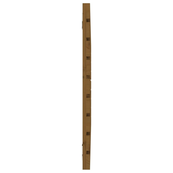 Wand Kopfteil Honigbraun 106cm Kiefer Massivholz