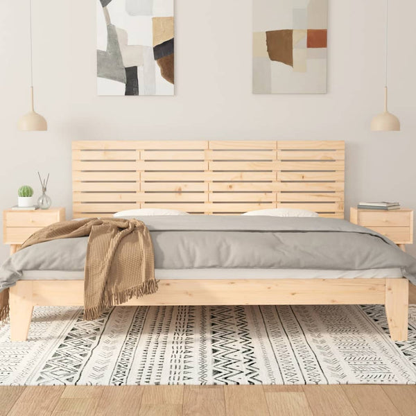 Wand Kopfteil 206cm Kiefer Massivholz