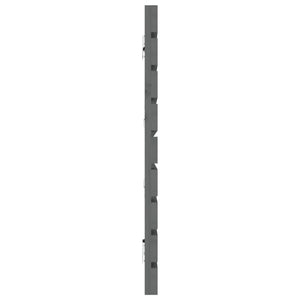 Graues Wand Kopfteil 206cm Kiefer Massivholz