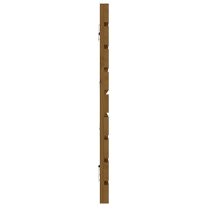 Wand-Kopfteil Honigbraun 206cm Massivholz