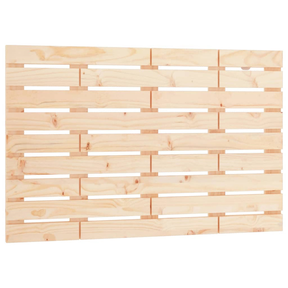 vidaXL Tête de lit murale 96x3x63 cm Bois de pin massif