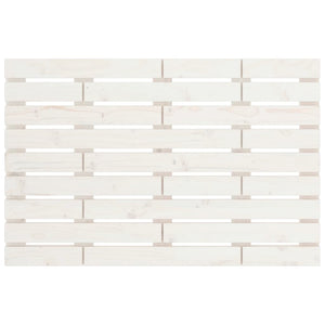 Weißes Wand-Kopfteil aus Kiefernholz 96cm
