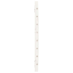 Weißes Wand-Kopfteil aus Kiefernholz 96cm