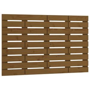 Wand Kopfteil Honigbraun 96cm Kiefer Massivholz
